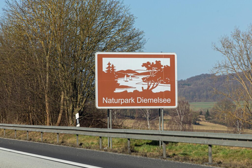 Der Diemelsee, ein sehr beliebtes Ziel f&uuml;r Angler in Hessen.
